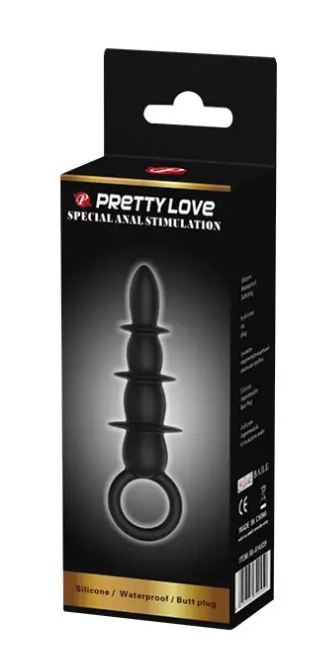 Анальный стимулятор BLACK PRETTY LOVE Sex Aura Киев - изображение 7