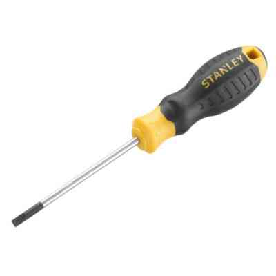 Отвертка Stanley Cushion Grip, SL 3.5x75мм, с параллельным жалом. (STHT16152-0) Винница