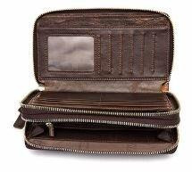 Клатч чоловіча Vintage 14908 Коричневий Київ - фото 7