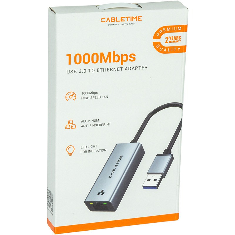 Мережевий адаптер Cabletime CA913367 Харьков - изображение 3