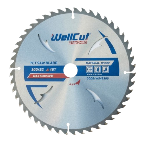 Диск пиляльний d300мм*32мм 48T WellCut NovoAbrasive Житомир - фото 1