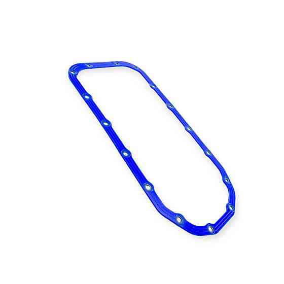 Прокладка 2108-21099, 2110-2112, 2113-2115, 1117-1119, 2170-2172, 2190-2192 (силікон) синя з металшайбами CS-20 піддону Мукачево