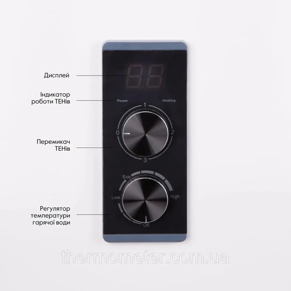 Водонагреватель электрический Thermo Alliance 30 л плоский вертикальный, сухой ТЭН 2 кВт (0,8+1,2) DT30V20G(PD)-D/2 Киев - изображение 8