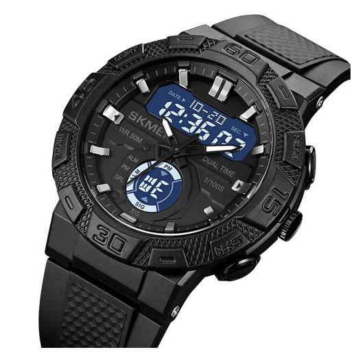 Годинники наручні SKMEI 1881BKBK, ЧОРНИЙ/ЧОРНИЙ, 10274 Дніпро - фото 2