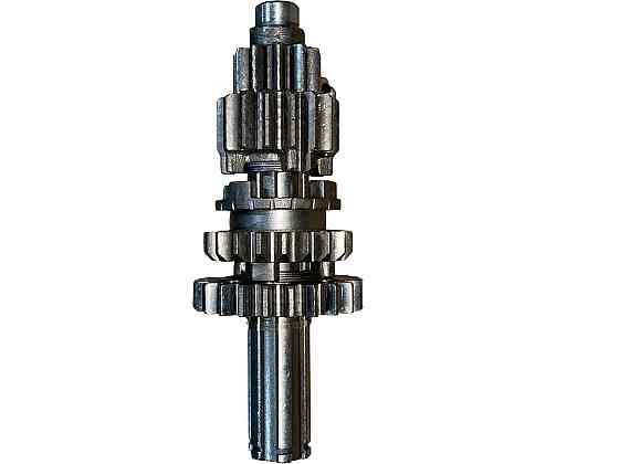 Вал первинний (з шестернями) мопед Дельта/мотоцикл Альфа/Activ (під підшипник) Мукачево