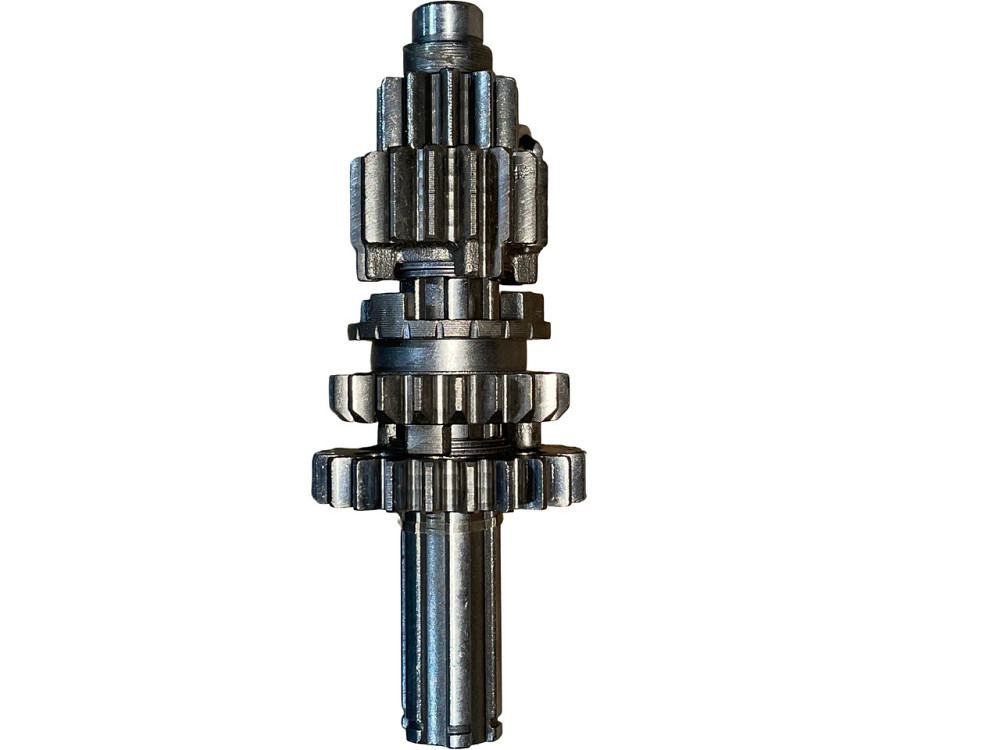 Вал первинний (з шестернями) мопед Дельта/мотоцикл Альфа/Activ (під підшипник) Мукачево - фото 1