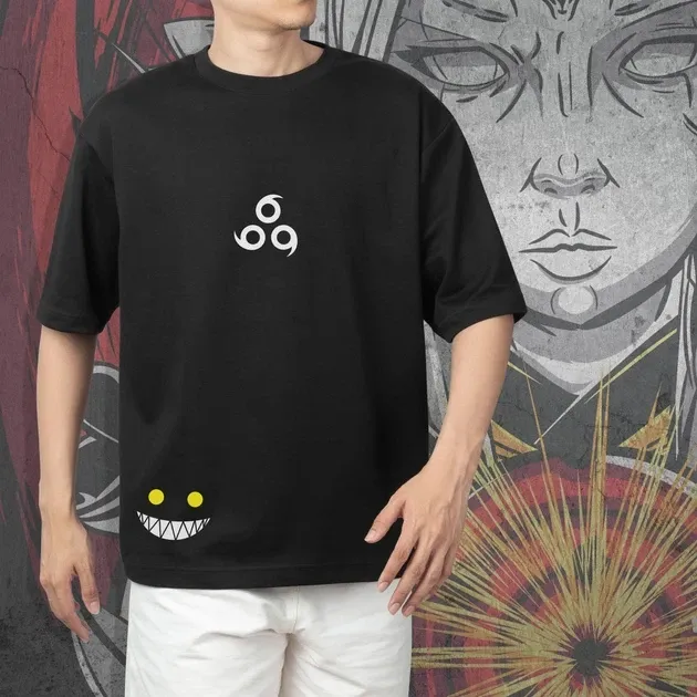 Футболка для підлітка хлопчика з принтом Наруто Кагуйя Розмір 160 Anime10506 Дніпро - фото 4