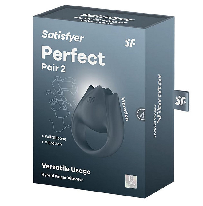 Віброкільце на пеніс Satisfyer Perfect Pair 2 Sex Aura Київ - фото 1