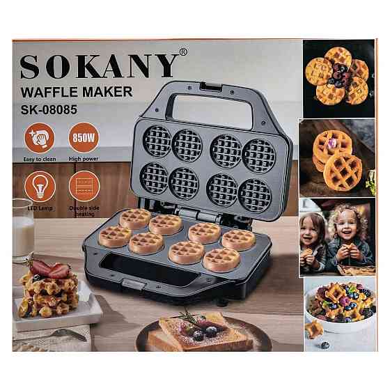 Sokany Вафельниця Sokany для круглих вафель 850 Вт SK-08085 Коломыя