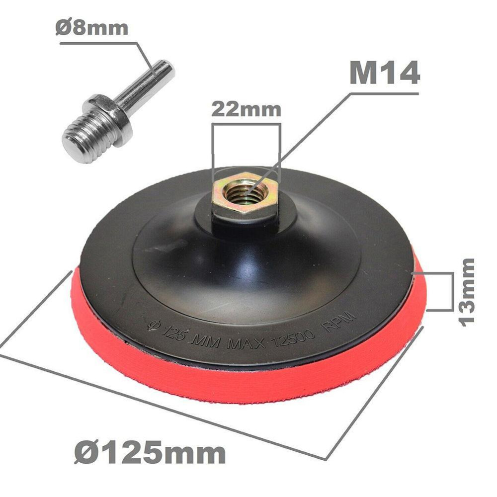 Диск Універсальний Для Наждачного Паперу Д=125/10 Мм, М14 Одеса - фото 5