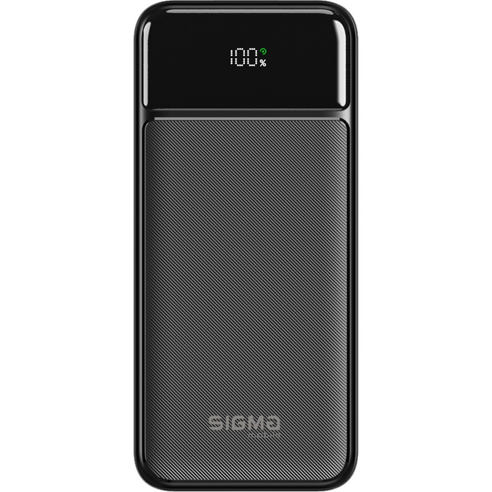 Універсальна мобільна батарея Sigma mobile XPower SI30A4QL 30000mAh Black (4827798787311) Чорний Харьков - изображение 2
