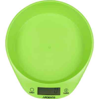 Весы кухонные Ardesto SCK-900BGR макс. вага 5 кг/білий+зелений (SCK-900BGR) Винница