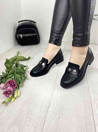 Vikttorio Туфлі жіночі VIKTTORIO ЖАЗИНА чорні (весна-осінь, шкіра натуральна) (2699) 36р. Коломия