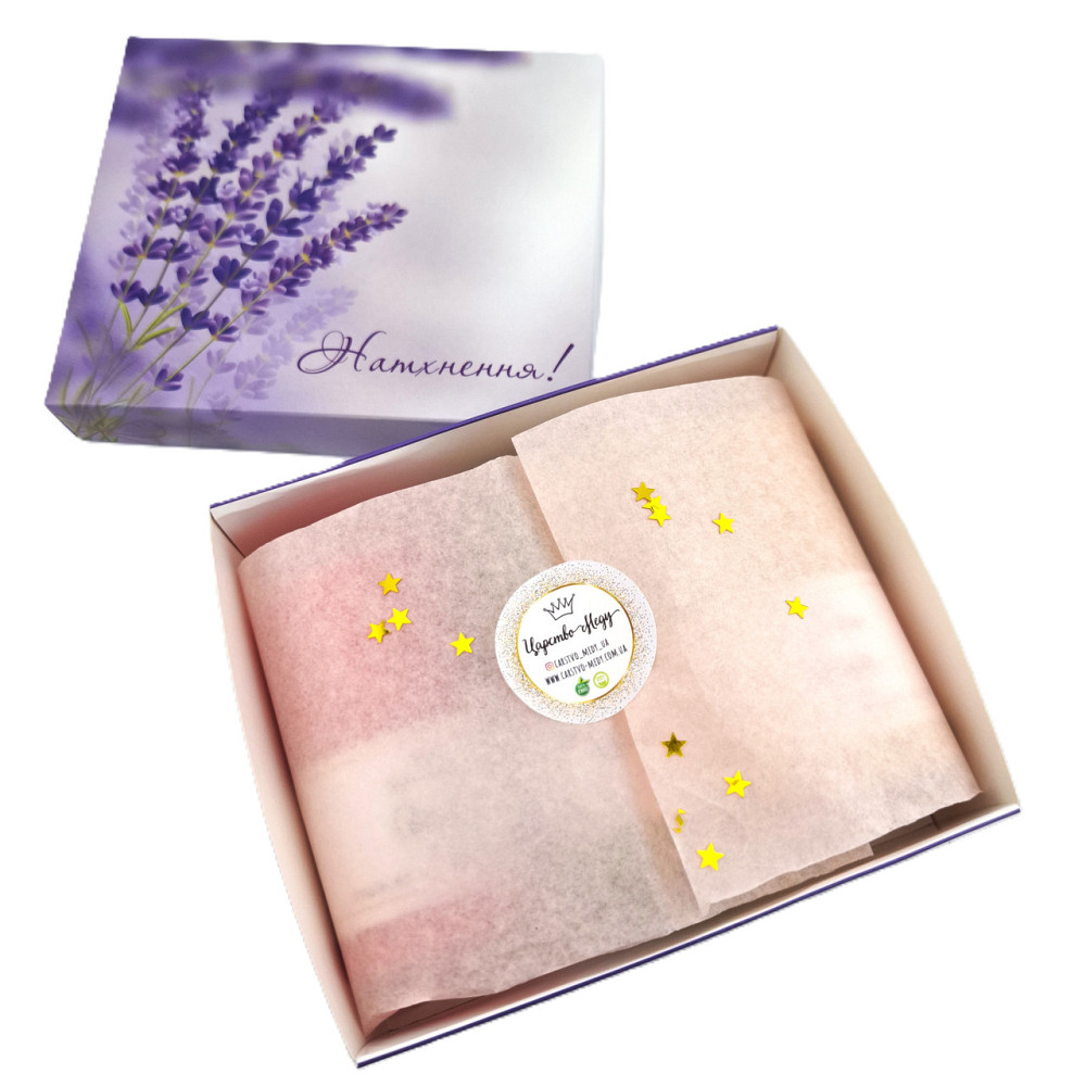 Свічки з вощини у подарунковій коробочці 3 шт. по 8,5 см Натхнення! Одеса - фото 5