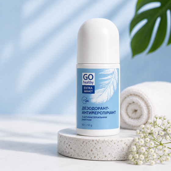 Дезодорант-антиперспірант Go Healthy 50 мл Київ