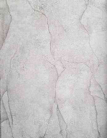 Шпалери метрові вінілові на флізелін Erismann Nature soul під камінь світло сірі Київ
