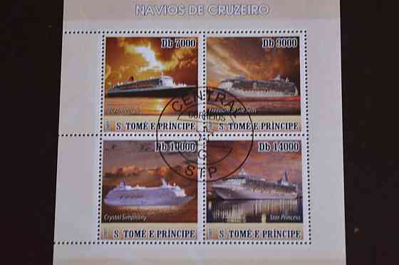 S. Tome E Principe. Техніка. Транспорт. Марки. Блок. (Л) Полтава