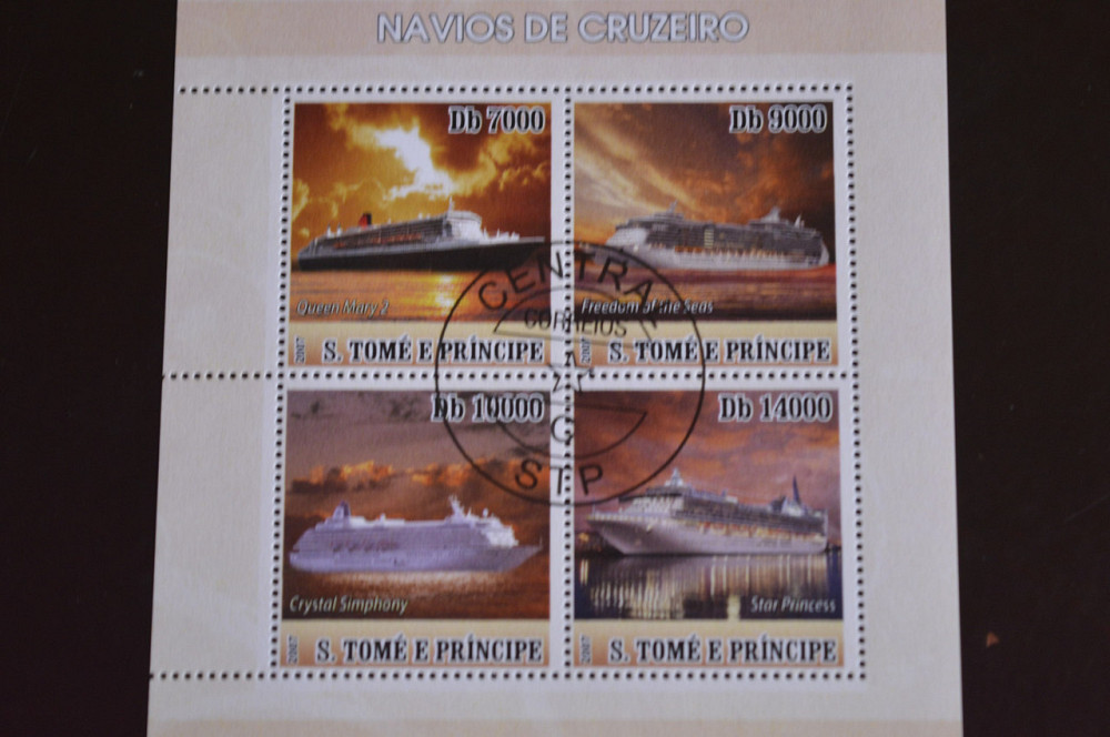 S. Tome E Principe. Техніка. Транспорт. Марки. Блок. (Л) Полтава - фото 1