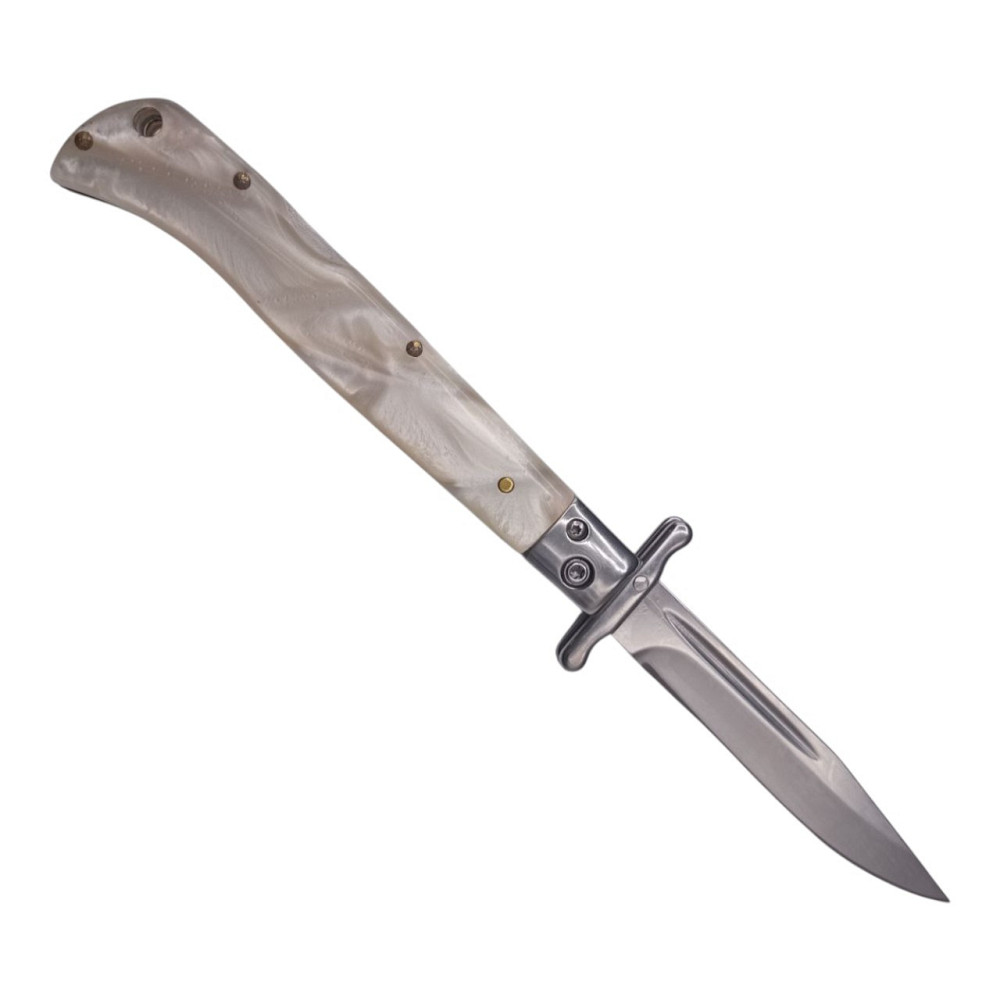 Ніж викидний AKC 9, 332 White Дніпро - фото 4