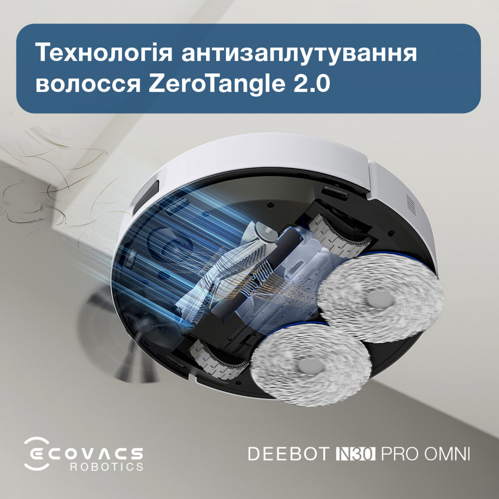 Робот-пилосос Ecovacs Omni N30 Pro (YDLX11-1) White ( white ) Харків - фото 19