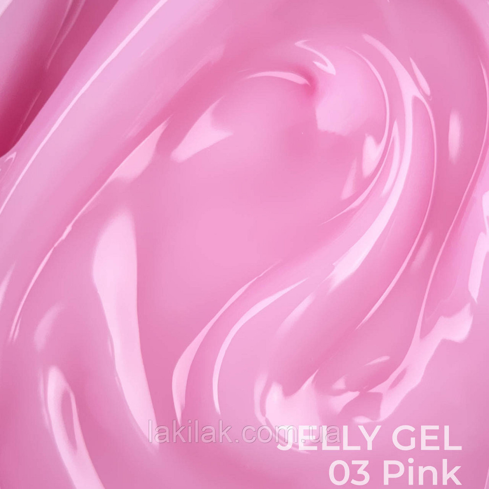 Гель-желе для нігтів ART Jelly Gel №03 Pink 15мл Херсон - фото 1