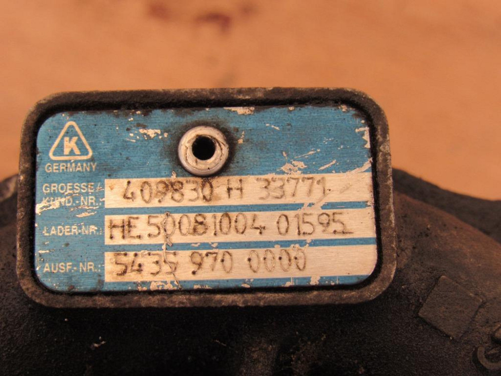 Турбіна Renault Kangoo 1.5 dci 2001-2005 (409830H33771) Ковель - фото 2