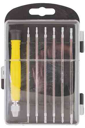 MASTERTOOL Насадки викруткові MASTERTOOL прецинзійні двосторонні з тримачем набір 7 шт 40-0164 Коломия