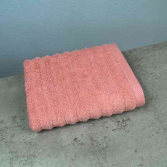 Набір махрових рушників Зеро Твіст 3шт GM Textile 40x70см, 50x90см, 70x140см 550г/м2 (Теракотовий) Суми