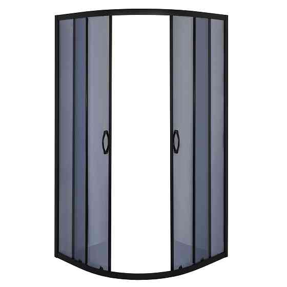 Душова кабіна півкругла без піддона WISLA N90GB BRAVO (1уп.) Киев