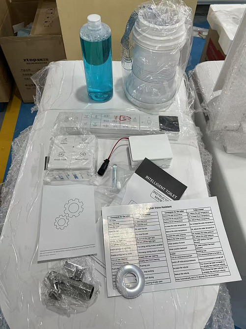 Розумний смарт унітаз GYE G6 з автоматичним відкриттям, підігрівом сидіння, нічним підсвічуванням та УФ-стерилізацією (568343106) Київ - фото 10