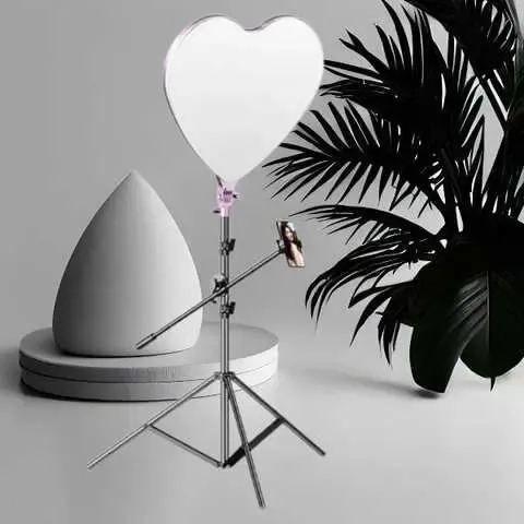 Кольцевая светодиодная Led Лампа/ Светильник Сердце RL-520 (40*42cm) Коломыя