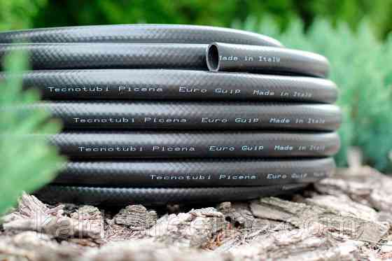 Шланг садовий Tecnotubi Euro Guip Black для поливу діаметр 3/4 дюйма, довжина 50 м (EGB 3/4 50) Харьков
