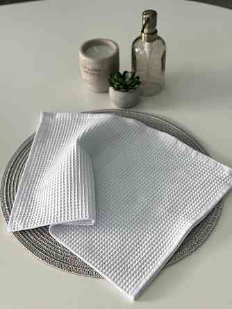 Вафельний рушник Ideal Textile 40х60 см білий 220 г/м2 (56860837) Чернівці