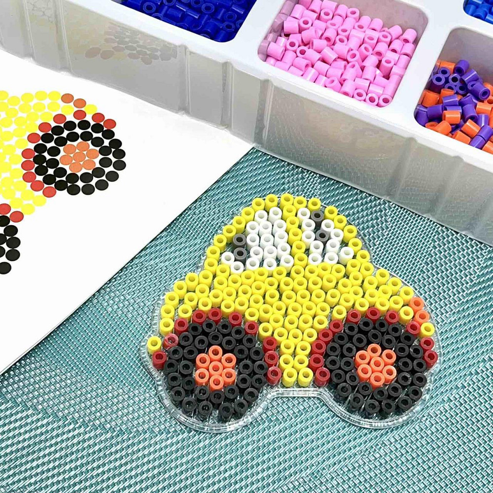 Термомозаїка 4FUN Game Club Транспорт 4000 намистин 3Д фігурки (40057) Чернигов - изображение 3