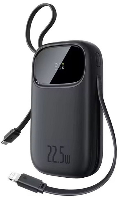 ПАВЕРБАНК Baseus 10000mAh (белый/черный) | Быстрая зарядка 22.5W Киев - изображение 3