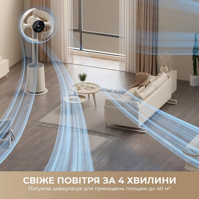 Вентилятор Dreame Bladeless Fan MF10 (CVF22A) ( 10826 ) Харків - фото 8