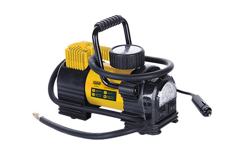 Компресор автомобільний однопоршневий(37 л/мин 7Атм.) з ліхтарем СИЛА Київ - фото 1