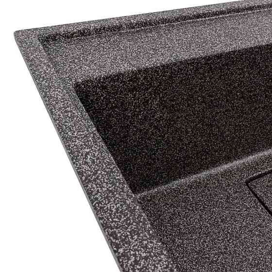 VALESO Комплект: Мийка гранітна 6050 SHERLIT VALESO + Змішувач NS02A + Сифон (Графіт) Київ