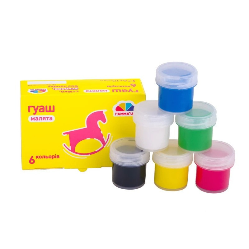 Детские гуашевые краски 