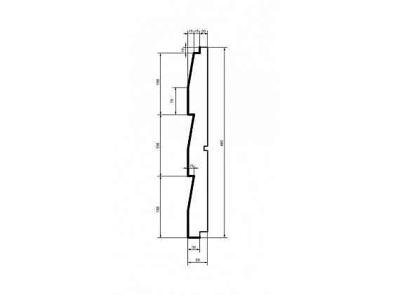 Панель фасадная Prestige Decor HC 102-50 Днепр