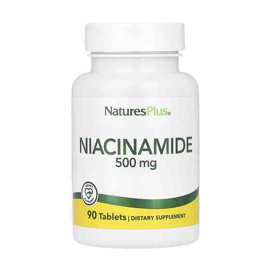 Ніацинамід Nature's Plus Niacinamide 500 мг 90 таблеток Луцьк