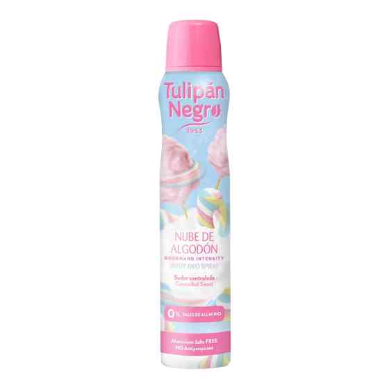 Дезодорант спрей Хлопковое облако Cotton Cloud Body Deo Spray Tulipan Negro 200 мл Винница
