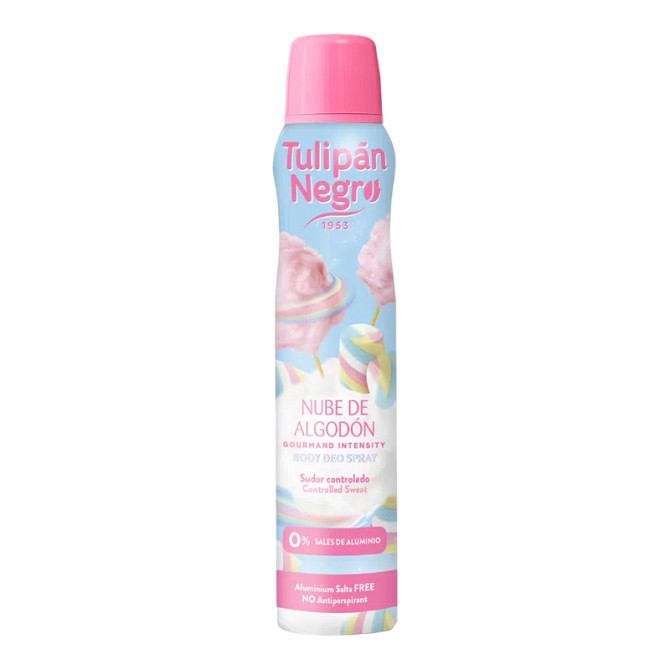 Дезодорант спрей Хлопковое облако Cotton Cloud Body Deo Spray Tulipan Negro 200 мл Винница - изображение 1