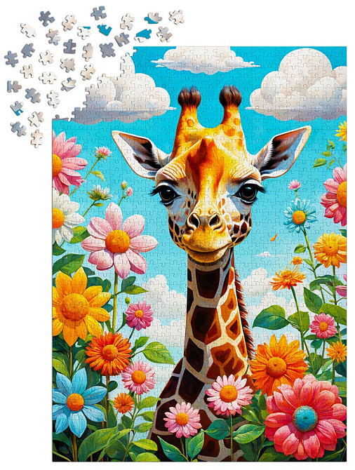 Пазл Милий жираф - Cute Giraffe (Enjoy-2151) Киев - изображение 4