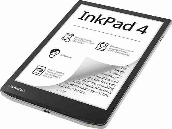Електронна книга PocketBook 743G InkPad 4 Stundust Silver (PB743G-U-CIS) Сріблястий Харків