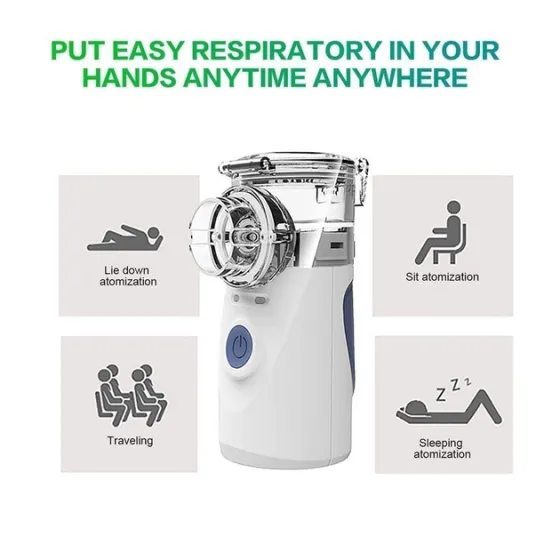 Портативний інгалятор небулайзер ультразвуковий Mesh Nebulizer YM-3R9 безшумний Луцк