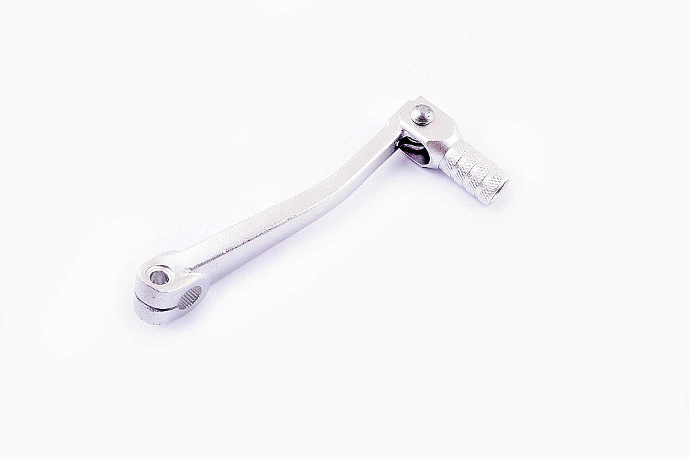 Ніжка перемикання передач 4T CB/CG 125-250 (стайлінгова) (срібляста) RIDE IT (mod:2) Київ - фото 1