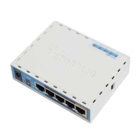 Маршрутизатор Mikrotik RB951Ui-2ND hAP with 650MHz CPU, 64MB RAM, 5xLAN, built-in 2.4Ghz 802.11b/g/n Киев