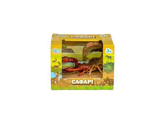 Тварина в асортименті Сафарі Q9899-A80 ТМ KIDS TEAM ANIMALS Київ