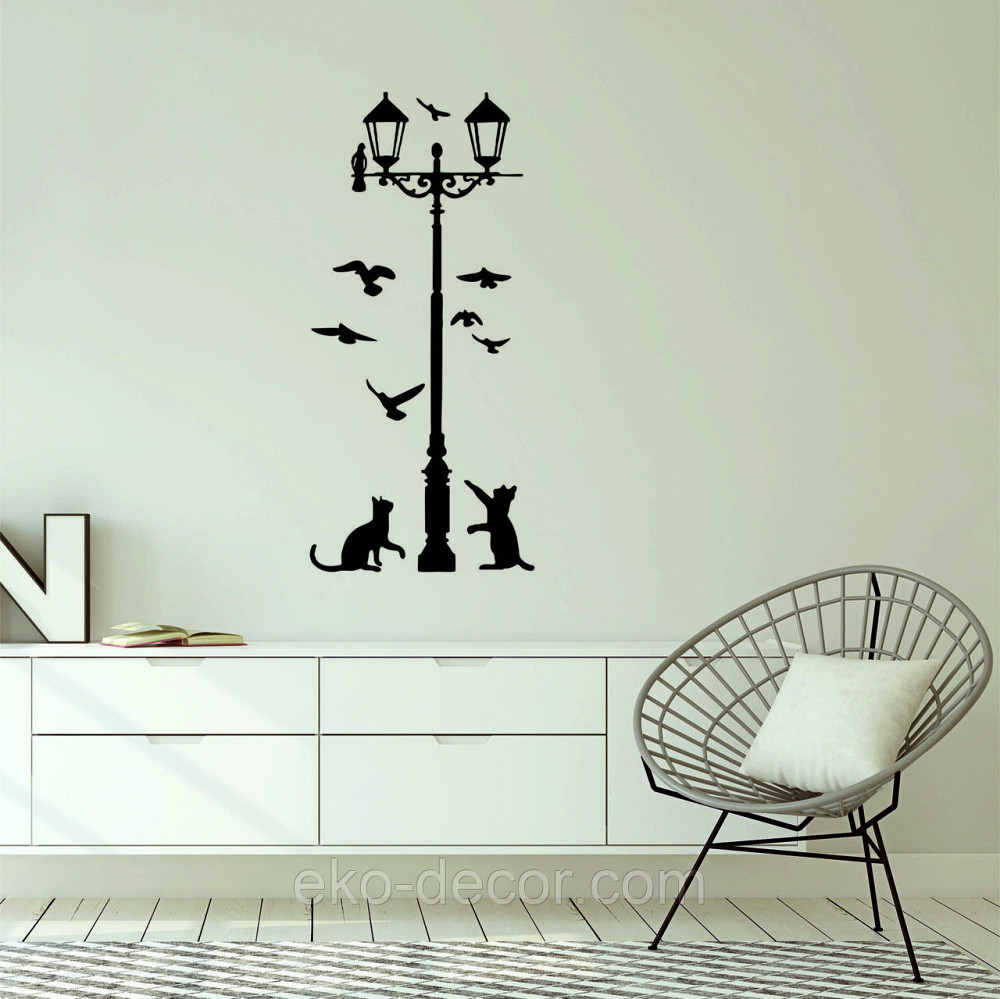 Декоративне настінне 3D Панно «Коти» Декор на стіну з об'ємом Київ - фото 1